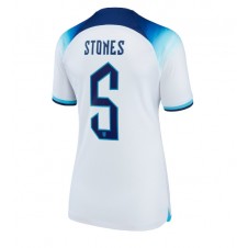 England John Stones #5 Hjemmedrakt Kvinner VM 2022 Kortermet